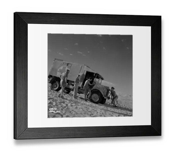 Framed Print : Ice Cold In Alex Framed Print : Ice Cold In Alex
