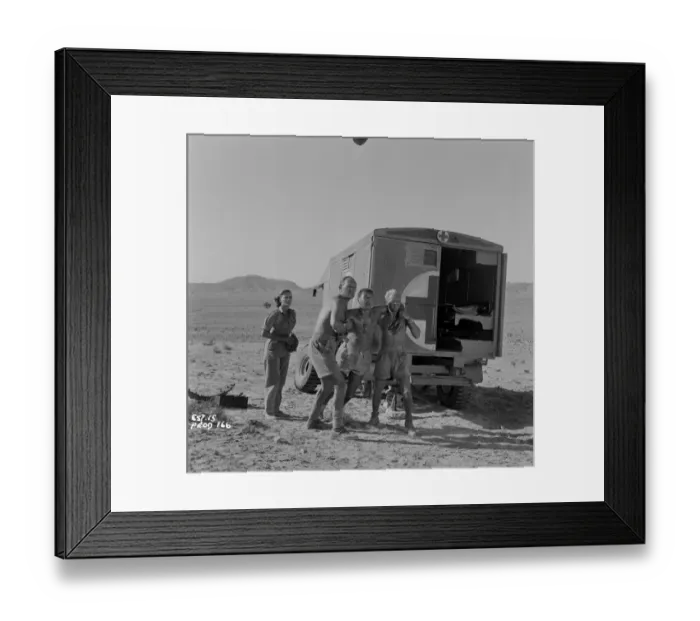 Framed Print : Ice Cold In Alex Framed Print : Ice Cold In Alex