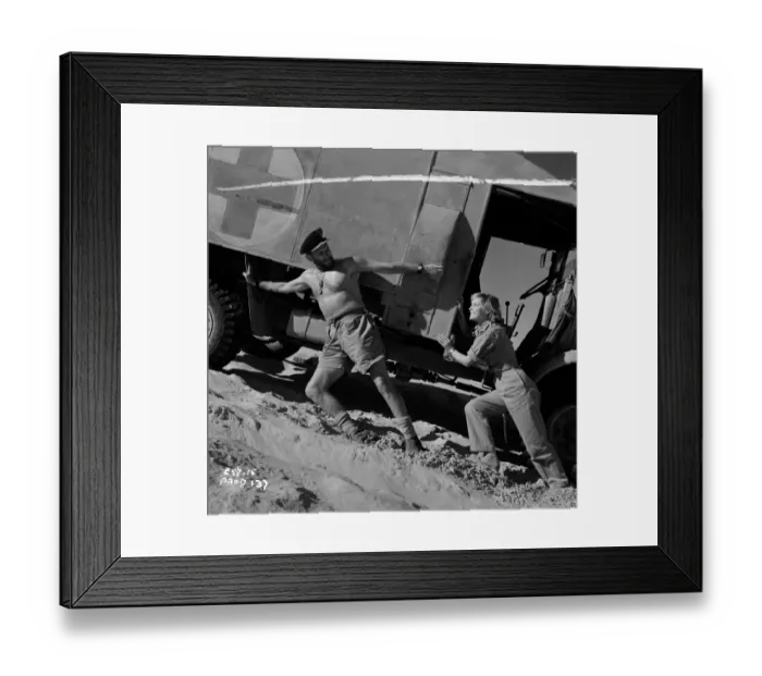Framed Print : Ice Cold In Alex Framed Print : Ice Cold In Alex