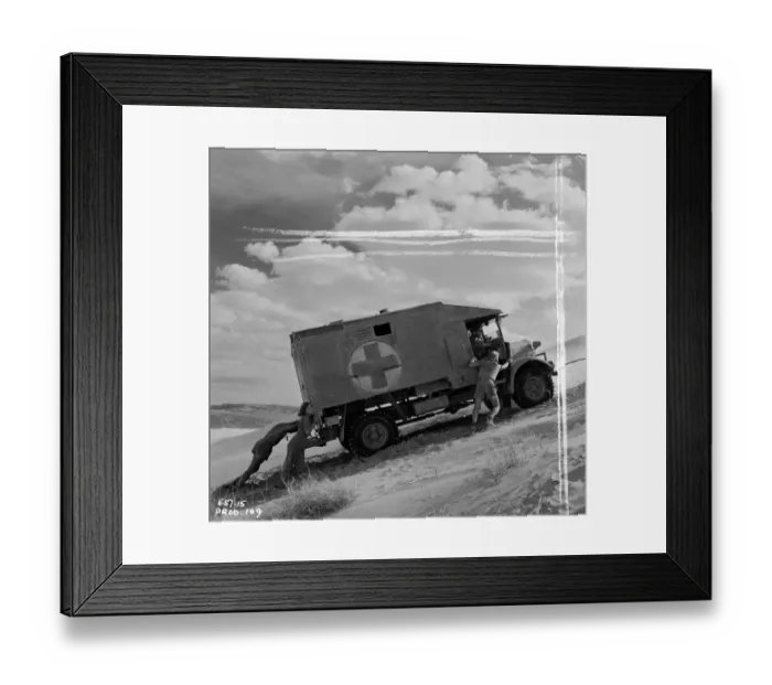 Framed Print : Ice Cold In Alex Framed Print : Ice Cold In Alex