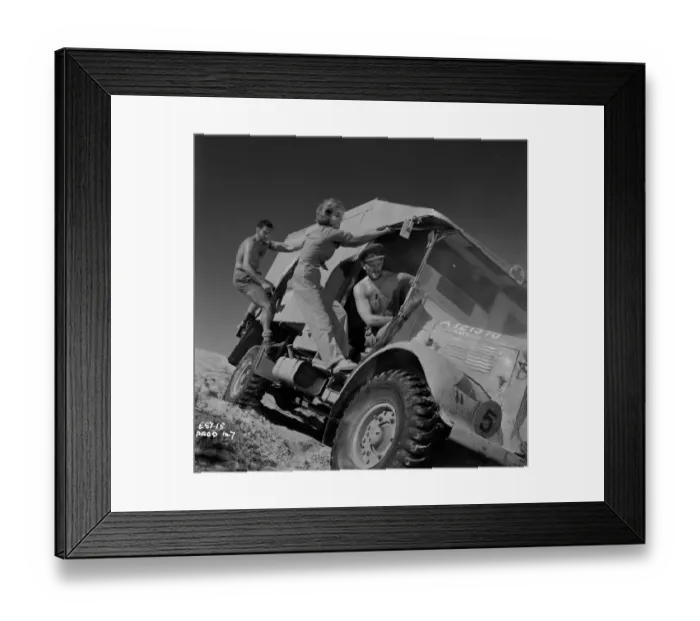 Framed Print : Ice Cold In Alex Framed Print : Ice Cold In Alex