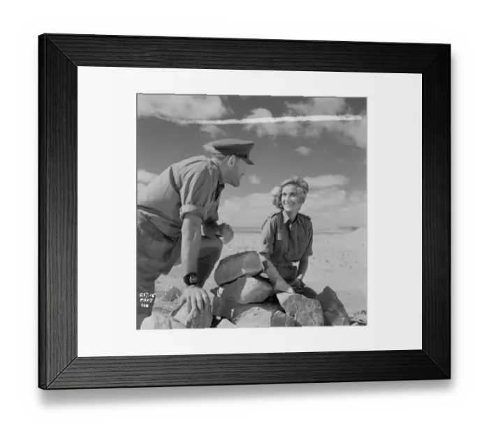 Framed Print : Ice Cold In Alex Framed Print : Ice Cold In Alex