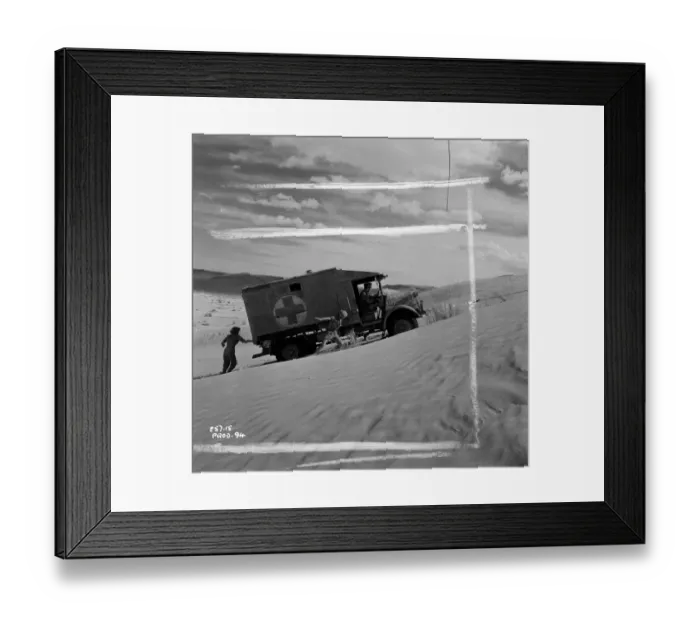 Framed Print : Ice Cold In Alex Framed Print : Ice Cold In Alex