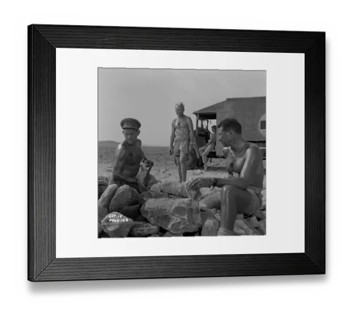 Framed Print : Ice Cold In Alex Framed Print : Ice Cold In Alex