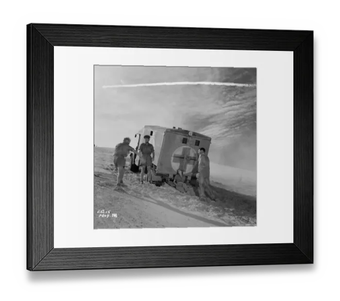 Framed Print : Ice Cold In Alex Framed Print : Ice Cold In Alex