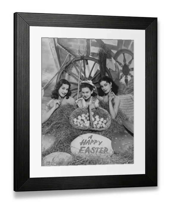 Framed Print : Happy Easter Framed Print : Happy Easter