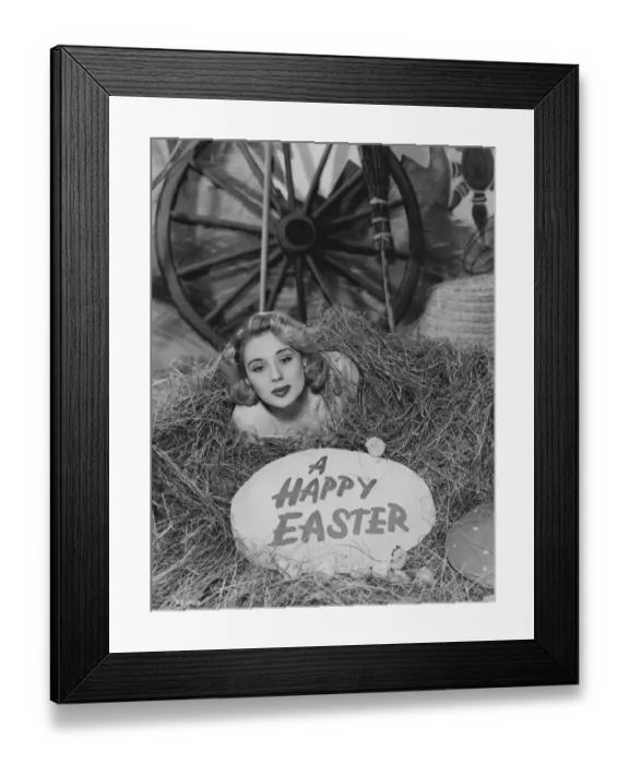 Framed Print : Happy Easter Framed Print : Happy Easter
