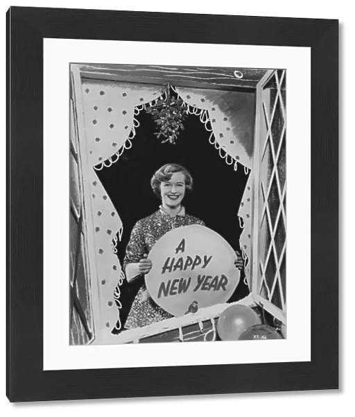 Happy New Year Greetings portrait taken at Elstree Studios
