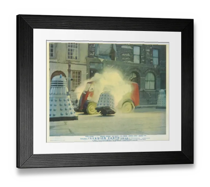 Framed Print : Daleks Invasion Earth Framed Print : Daleks Invasion Earth