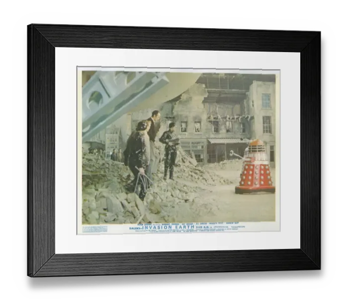 Framed Print : Daleks Invasion Earth Framed Print : Daleks Invasion Earth
