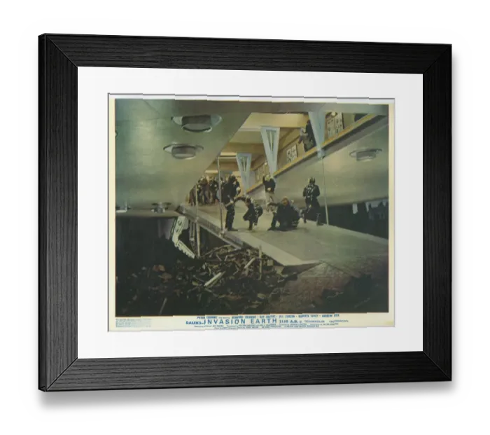 Framed Print : Daleks Invasion Earth Framed Print : Daleks Invasion Earth