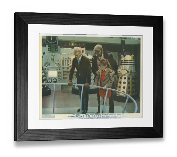 Framed Print : Daleks Invasion Earth Framed Print : Daleks Invasion Earth