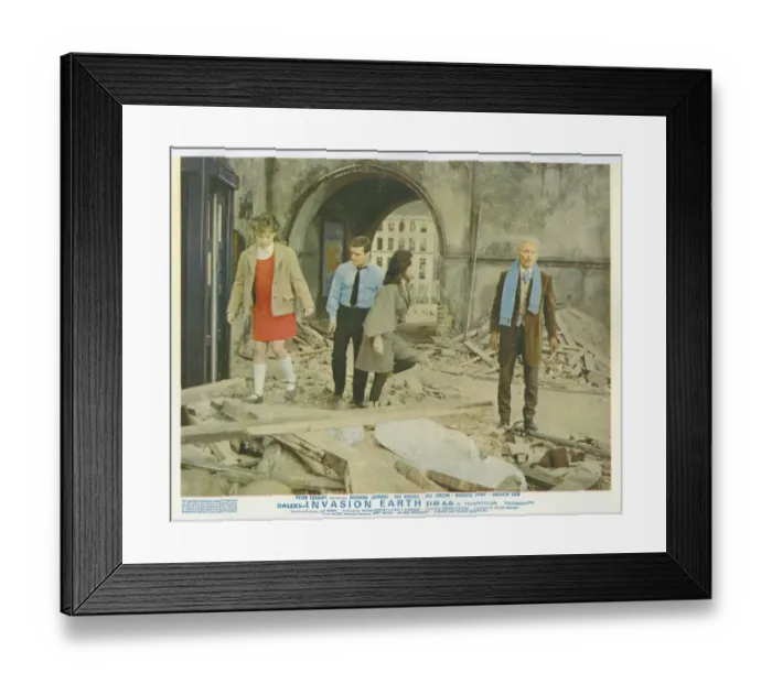 Framed Print : Daleks Invasion Earth Framed Print : Daleks Invasion Earth