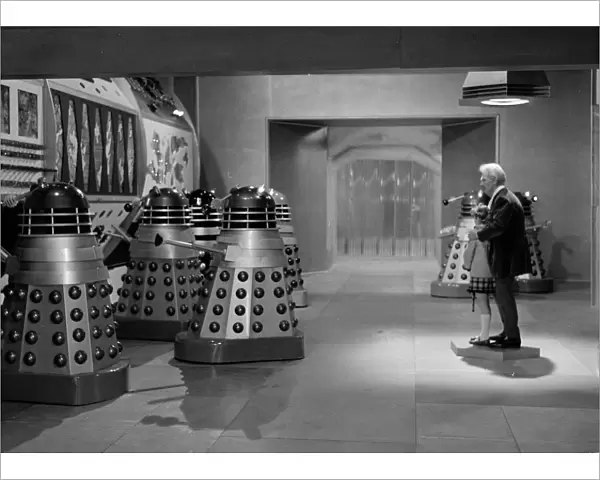 Dr Who faces The Daleks