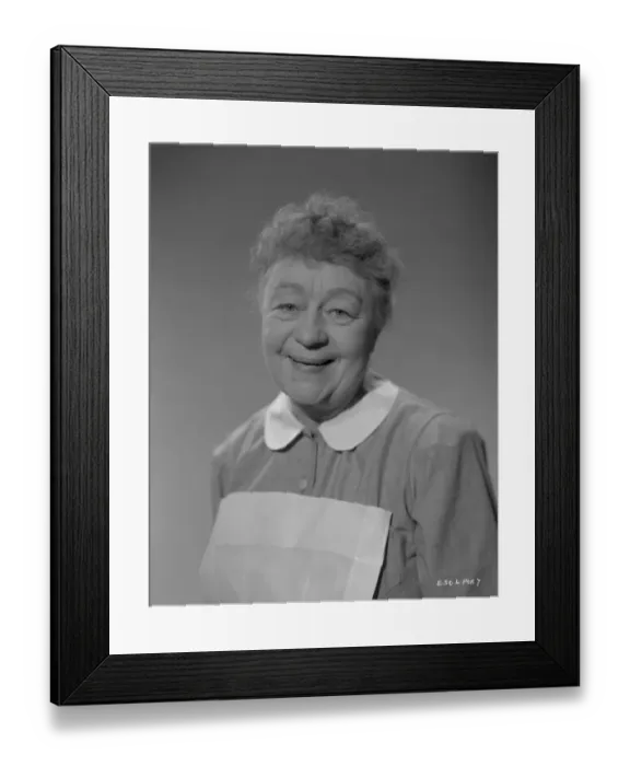 Framed Print : Athene Seyler in a publicity portrait for Young Wives Tale Framed Print : Athene Seyler in a publicity portrait for Young Wives Tale