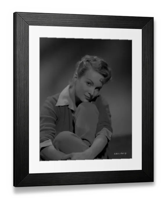 Framed Print : Joan Greenwood in a publicity portrait for Young Wives Tale Framed Print : Joan Greenwood in a publicity portrait for Young Wives Tale