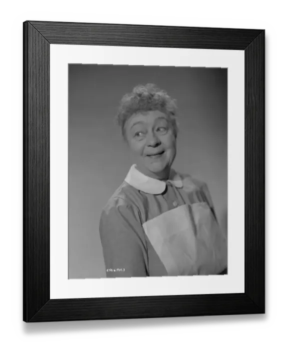 Framed Print : Athene Seyler in a publicity portrait for Young Wives Tale Framed Print : Athene Seyler in a publicity portrait for Young Wives Tale