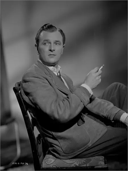 Nigel Patrick in a publicity portrait for Young Wives Tale