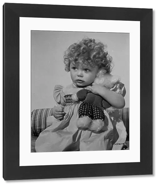 Child with Teddy Bear publicity shot for Young Wives Tale