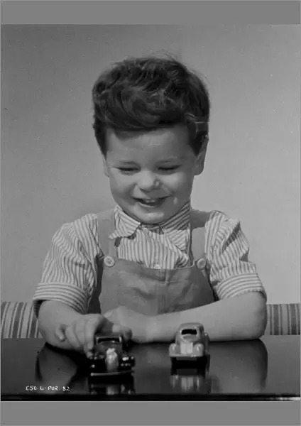 Child with Toy Cars publicity shot for Young Wives Tale