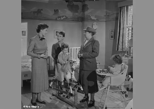 Nursery scene from Young Wives Tale with Helen Cherry and Athene Seyler