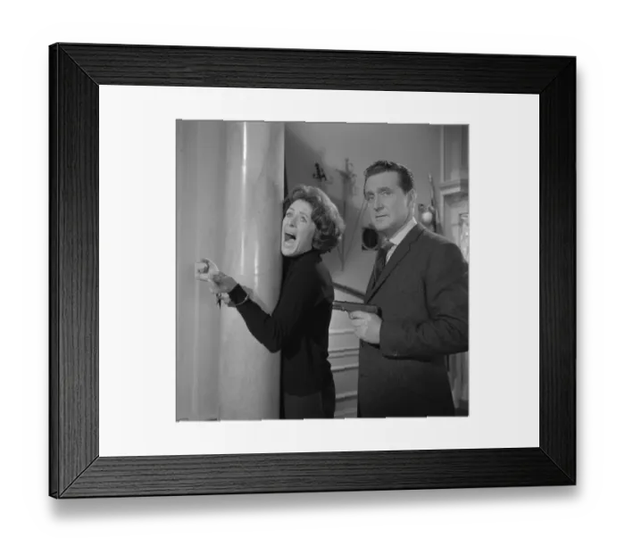 Framed Print : The Avengers, Season 5 - Escape In Time Framed Print : The Avengers, Season 5 - Escape In Time