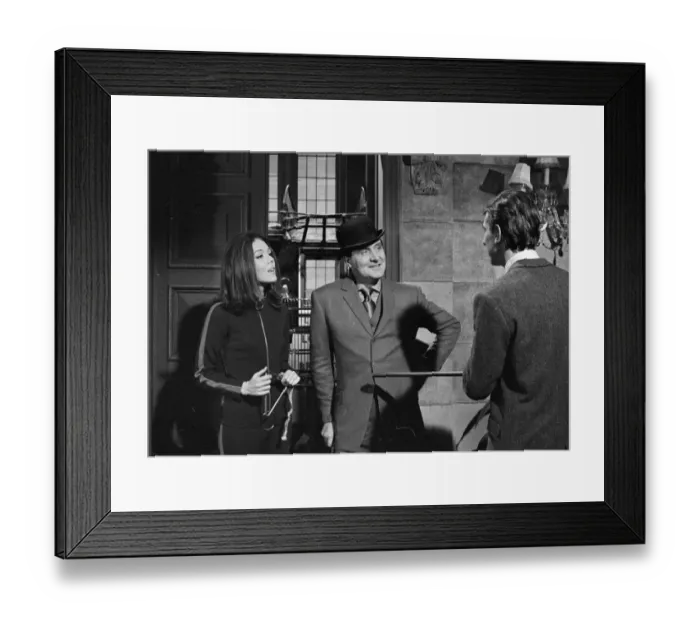 Framed Print : The Avengers, Season 5 - The Bird Who Knew Too Much Framed Print : The Avengers, Season 5 - The Bird Who Knew Too Much