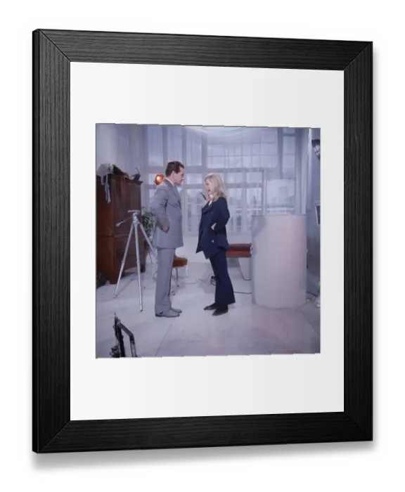 Framed Print : The Avengers, Season 5 - The Bird Who Knew Too Much Framed Print : The Avengers, Season 5 - The Bird Who Knew Too Much