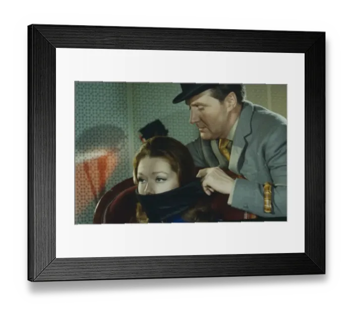 Framed Print : The Avengers, Season 5 - The Bird Who Knew Too Much Framed Print : The Avengers, Season 5 - The Bird Who Knew Too Much
