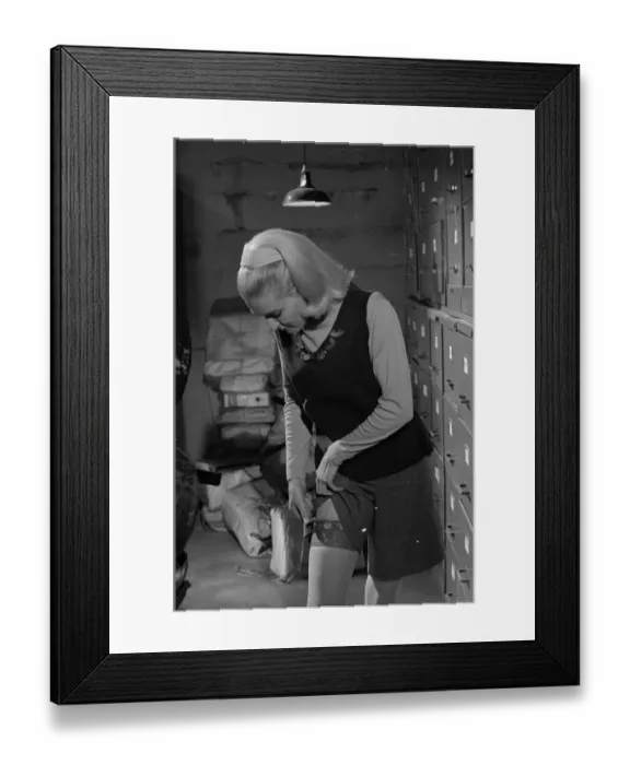 Framed Print : The Avengers, Season 5 - The Positive Negative Framed Print : The Avengers, Season 5 - The Positive Negative
