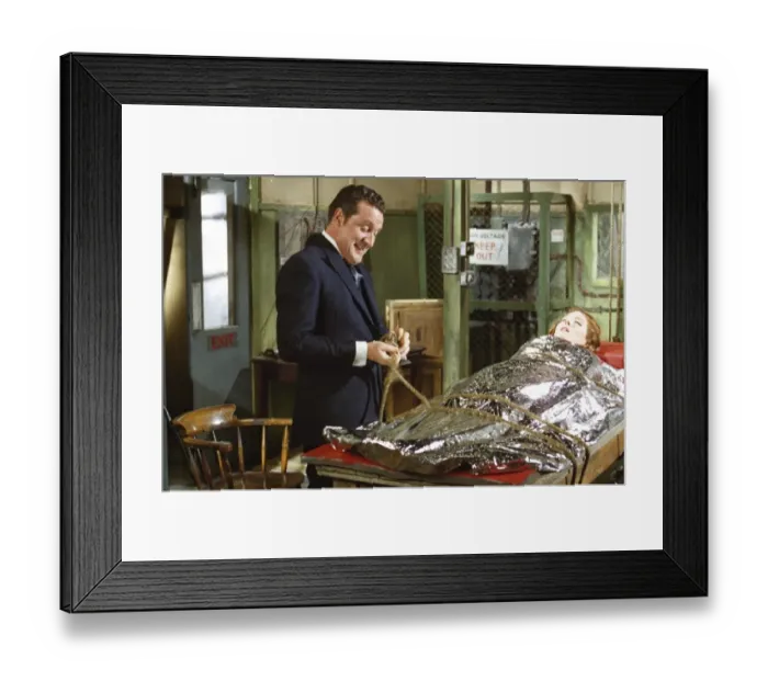 Framed Print : The Avengers, Season 5 - The Positive Negative Framed Print : The Avengers, Season 5 - The Positive Negative