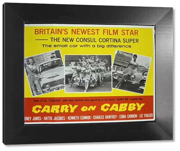Carry On Cabby cover of original Press Book