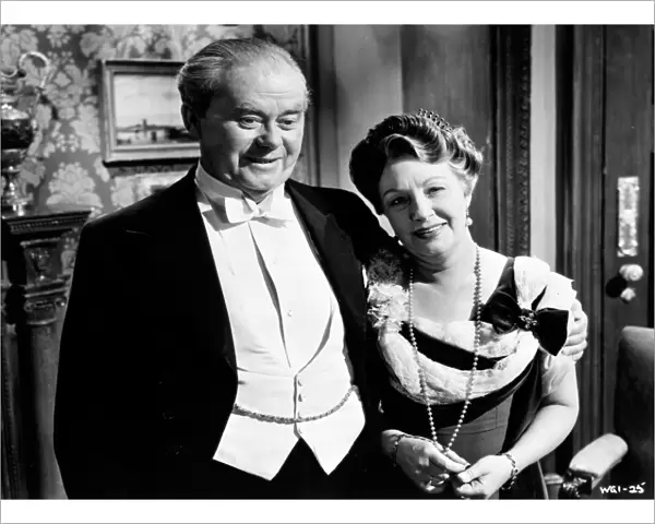 Arthur Young and Olga Lindo in a scene from An Inspector Calls (1954)