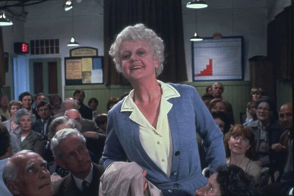 Angela Lansbury as Miss Marple in The Mirror Crack d (1980)