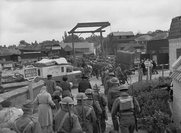 British soldiers in Dunkirk
