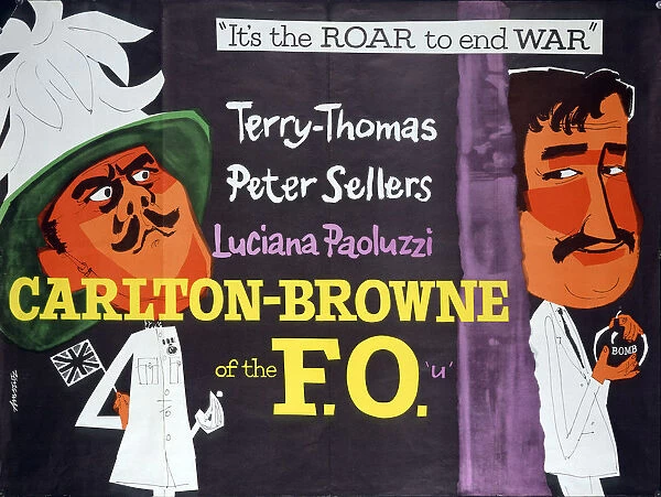 CARLTON BROWNE OF THE FO-POSTER