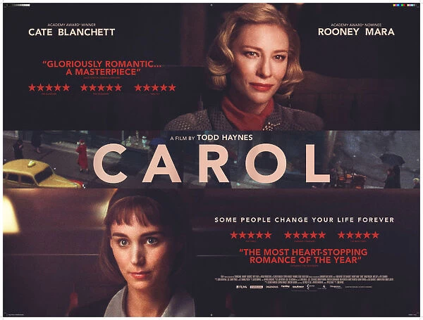 Carol (2015). Poster artwork for the UK release