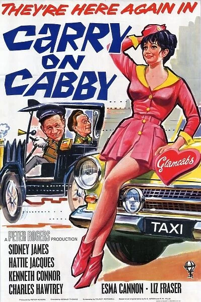 Carry on Cabby. Carry On Cabby UK Poster