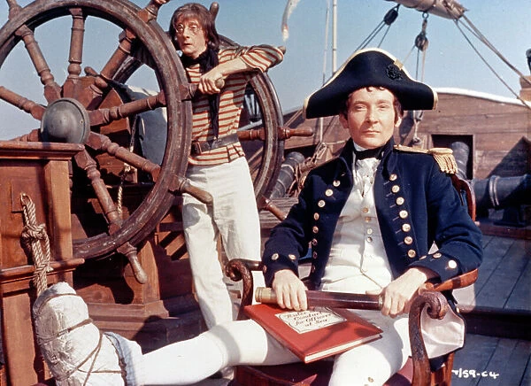 Carry On Jack. Charles Hawtrey and Kenneth Williams in Carry On Jack