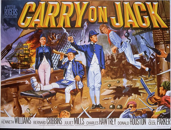 Carry On Jack theatrical Poster (original)