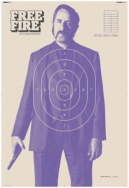 Frank. Character poster with Michael Smiley as Frank