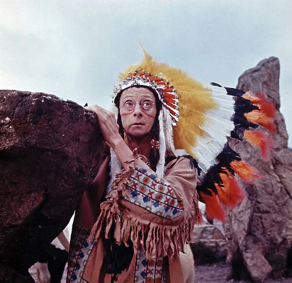 Charles Hawtrey in a scene from Carry On Cowboy