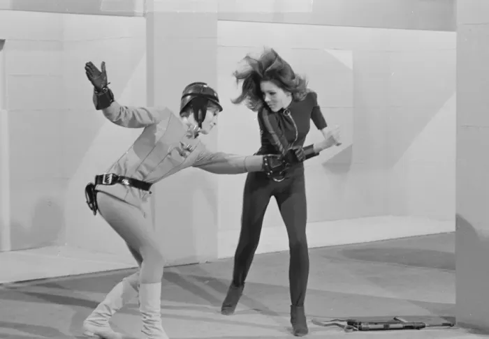 Framed Print : Diana Rigg as Emma Peel