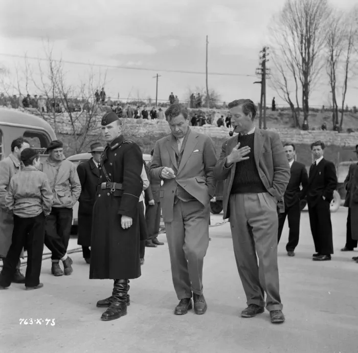 Framed Print : div1954 bw neg 044