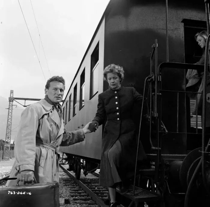Framed Print : div1954 bw neg 184