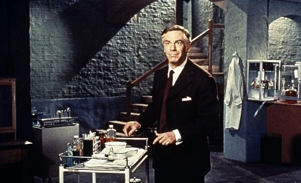 Dr. Decker in his laboratory