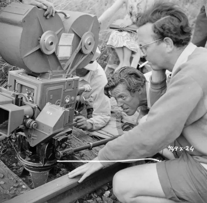 Framed Print : Filming the Titfield Thunderbolt Framed Print : Filming the Titfield Thunderbolt