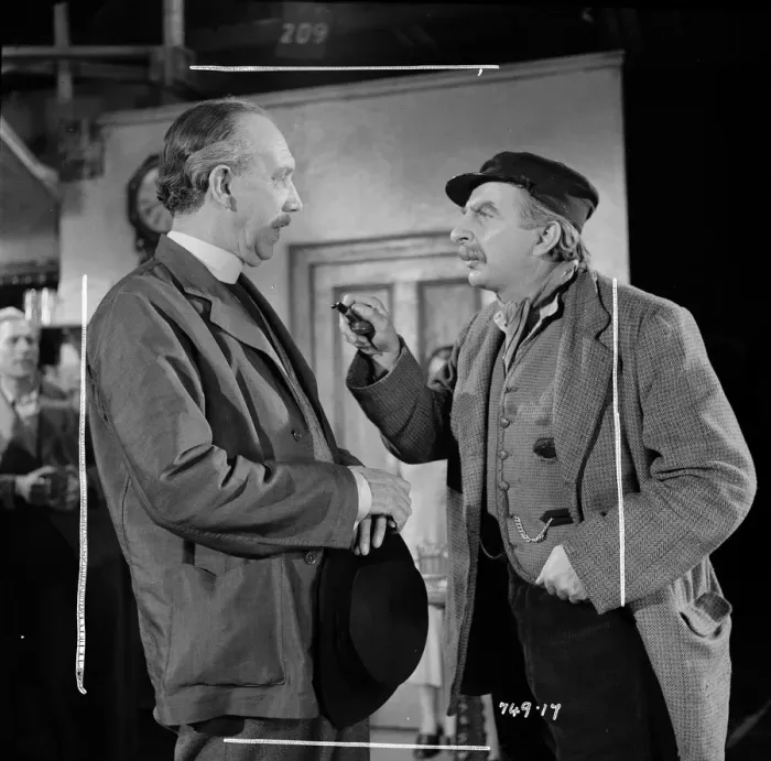 Framed Print : George Relph and Hugh Griffith Framed Print : George Relph and Hugh Griffith