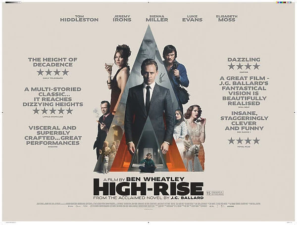 High-Rise (2015). UK Quad poster artwork