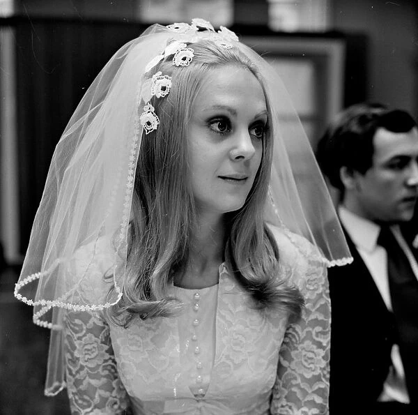 Jeanette on her wedding day